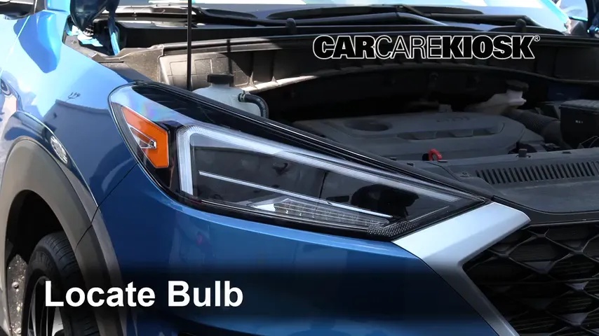 2019 Hyundai Tucson Limited 2.4L 4 Cyl. Lights Headlight (replace bulb)